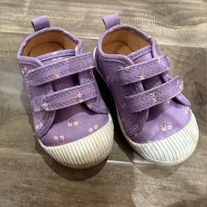 Cat and Jack Purple Sneakers (size 5)